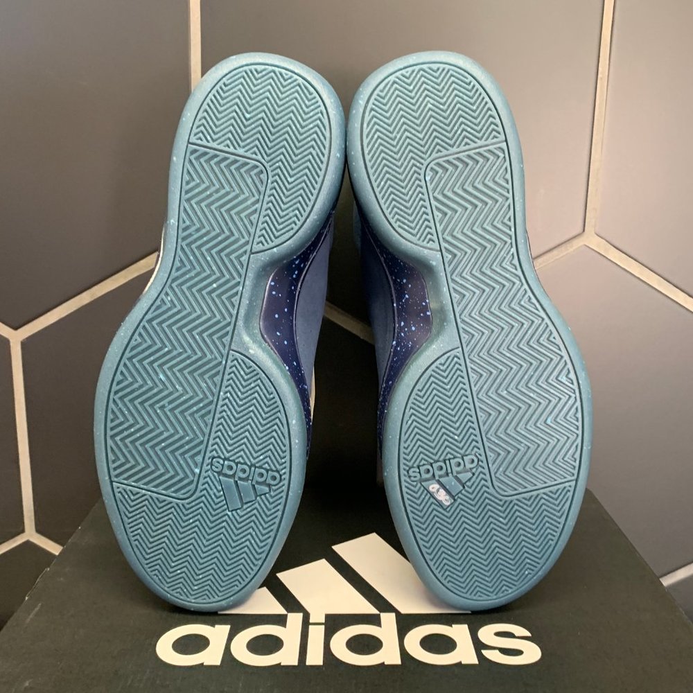 New Adidas Pro Next 2019 Navy Blue Basketball Shoe - Picture 5 of 7
